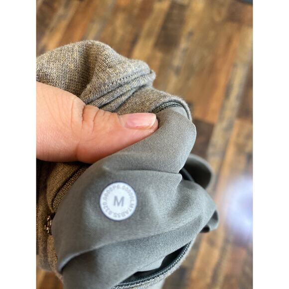 Lululemon City Sweat Short French Terry 9" Heathered Palm Deco Size Medium - Picture 5 of 5